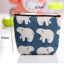 Carregar imagem no visualizador da galeria, Ladies wallets and purses Zipper Coin Purse Cute Portab Bag portefeuille femme#XTJ